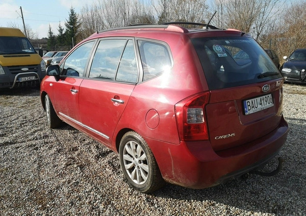 Kia Carens cena 10499 przebieg: 213654, rok produkcji 2008 z Mieroszów małe 22